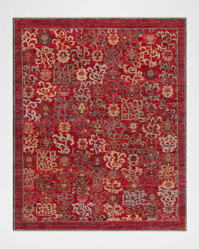 Sultanabad Hand-Knotted Rug, 8' x 10'